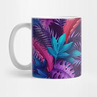 Leaf pattern Mug